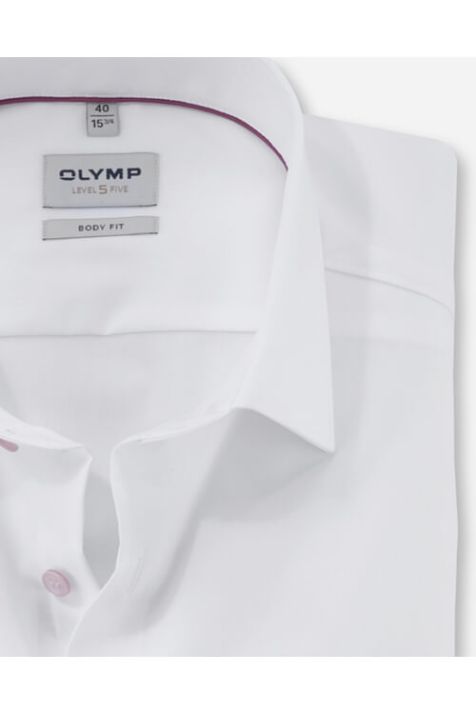 Men's Shirt Olymp Regular Plain collar French Long sleeve
