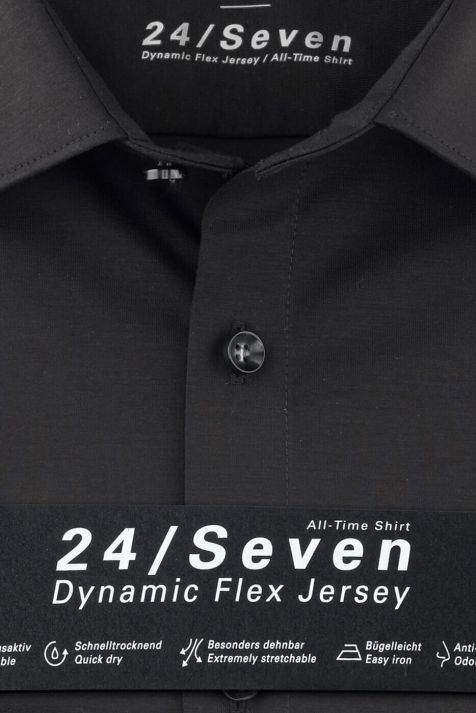 Men's Shirt Olymp Slim Plain collar French Long sleeve
