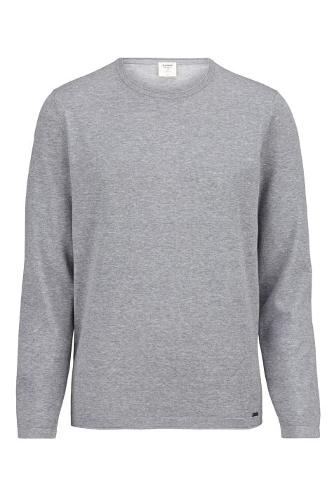 Strickwaren Herren Olymp Rundhalsausschnitt Regular Einfarbig 100 % Winterbaumwolle