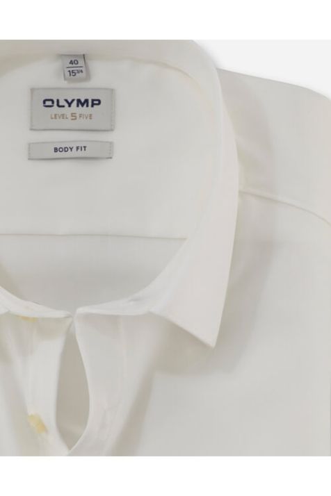 Camisa Hombre Olymp Regular Lisa cuello Francés Manga larga