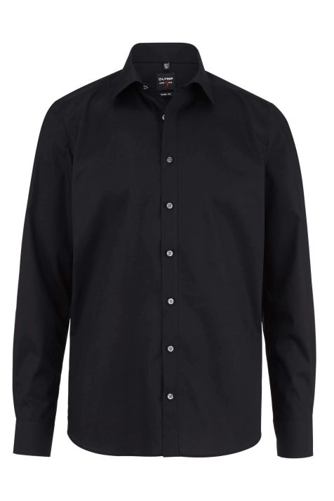 Camisa Hombre Olymp Regular Lisa cuello Italiano Manga larga