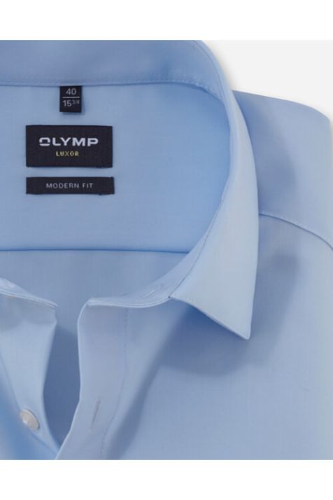 Men's Shirt Olymp Classic Plain collar French Long sleeve