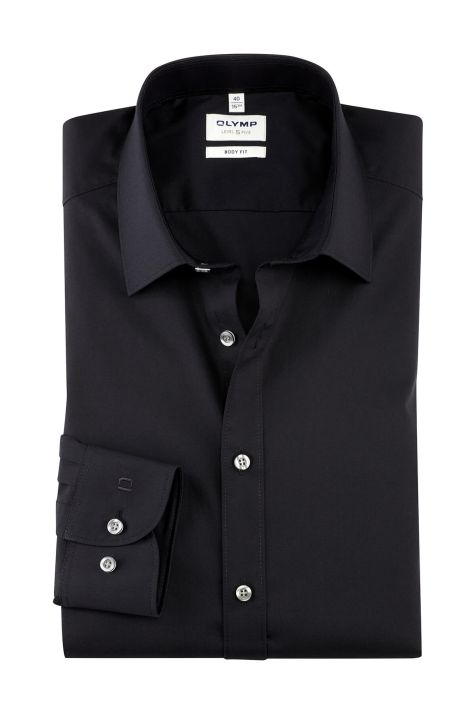 Men's Shirt Olymp Regular Plain collar French Long sleeve