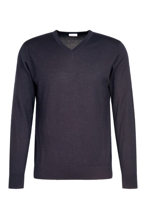 Men's Knitwear Seidensticker  Classic Plain 100% wool