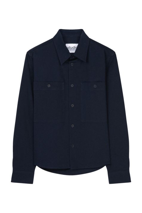Chemise Homme Seidensticker Regular Sans Repassage Uni col Classique Manche longue