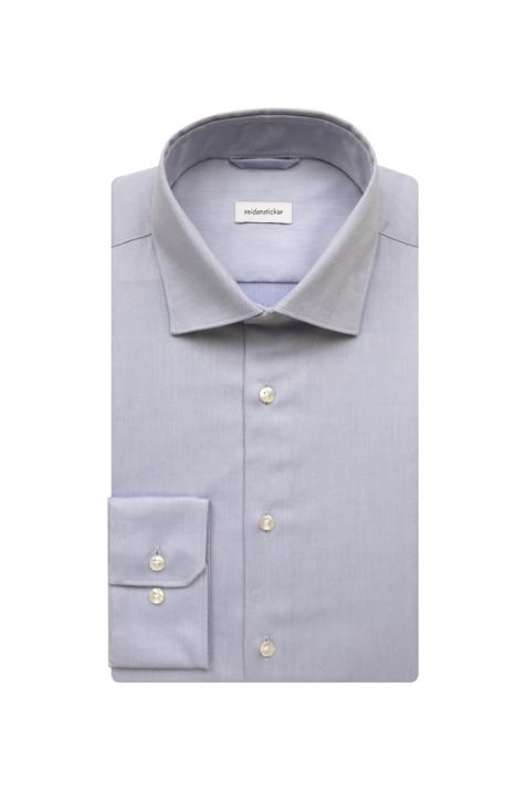 Chemise Homme Seidensticker Slim Sans Repassage Uni col Classique Manche longue