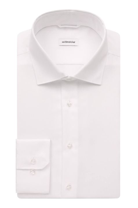 Chemise Homme Seidensticker Slim Sans Repassage Uni col Classique Manche longue