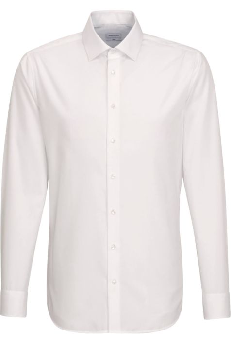 Chemise Homme Seidensticker Slim Sans Repassage Uni col Classique