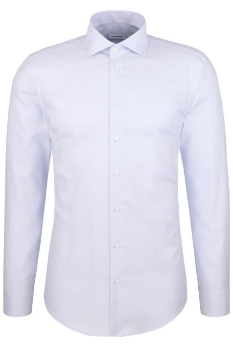 Men's Shirt Seidensticker Regular Not Iron Patterned collar Italian