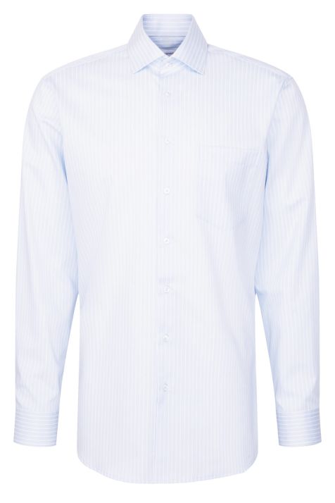 Camisa Hombre Seidensticker Regular No Plancha Rayas cuello Italiano