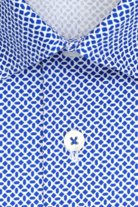 Hemd Herren Seidensticker Regular Muster kragen Italienisch Lange Ärmel