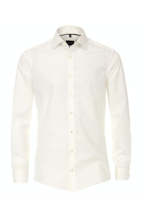 Camisa Hombre Venti Regular No Plancha Lisa cuello Francés Manga larga