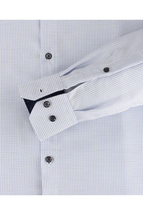 Hemd Herren Venti Regular Bügelfreie Einfarbig kragen Button-Down Lange Ärmel