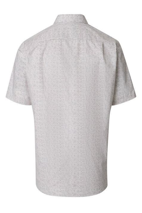 Men's Shirt Venti Comfort Patterned collar Italian Short sleeve