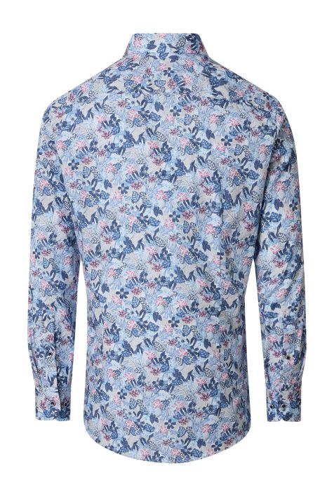 Men's Shirt Venti Regular Patterned collar Italian Long sleeve