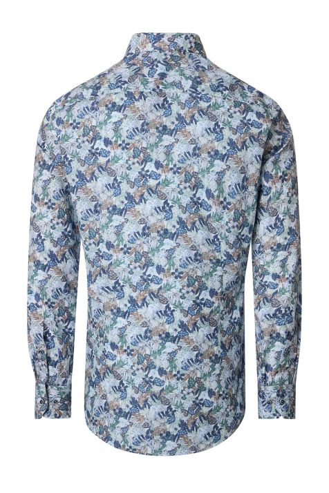 Men's Shirt Venti Regular Patterned collar Italian Long sleeve