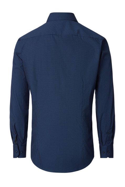 Hemd Herren Venti Regular Muster kragen Button-Down Lange Ärmel