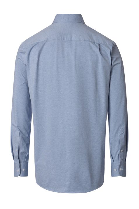 Camisa Hombre Venti Comfort Estampada cuello Italiano Manga larga