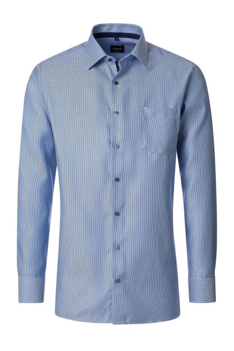Men's Shirt Venti Comfort Plain collar Italian Long sleeve