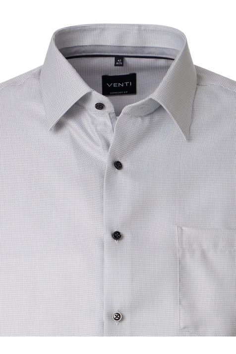Men's Shirt Venti Comfort Plain collar Italian Long sleeve