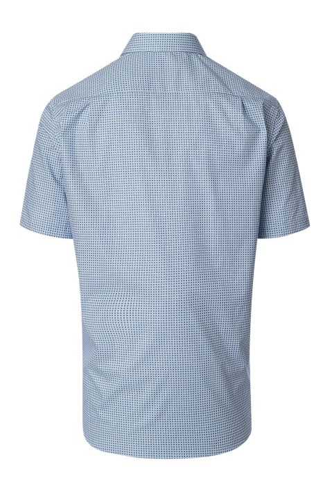 Camisa Hombre Venti Regular Estampada cuello Italiano Manga corta