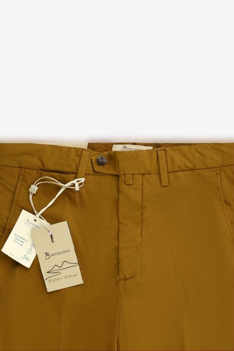 Hose Herren B-Settecento Chinos Slim Einfarbig 97% Baumwolle 3% elastan