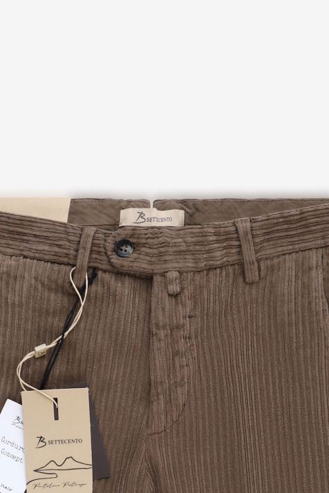 Pantalon Homme B-Settecento Chino Slim Uni 99 % coton, 1 % élasthanne