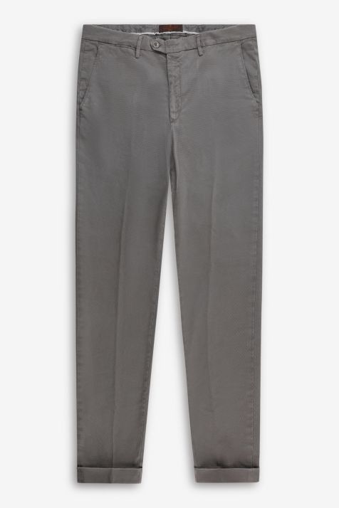 Pantalon Homme B-Settecento Chino Slim Uni 97% coton 3% elastan
