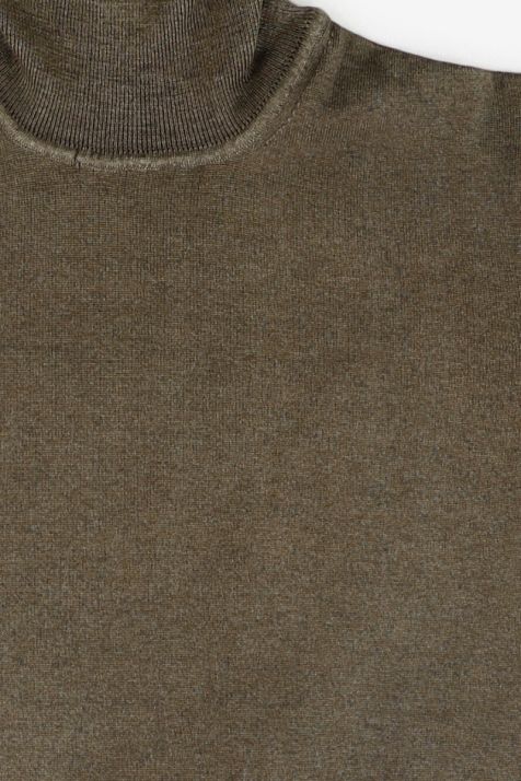Pulls Homme Primo Emporio col roulé Slim Uni 100% laine