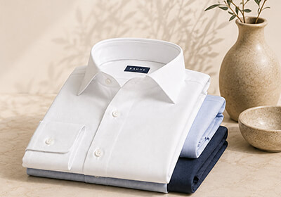 Men's Core Collection shirts restocked throughout the year